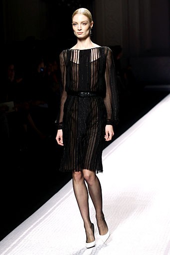 Alberta Ferretti, Fall/Winter 2012. Milan Fashion Week 2012. [Photo by Vittorio Zunino Celotto/Getty Images]