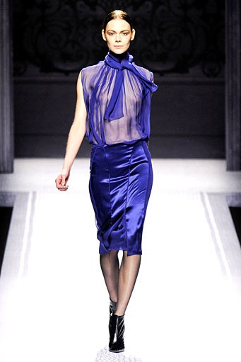 Alberta Ferretti, Fall/Winter 2012. Milan Fashion Week 2012. [Photo by Vittorio Zunino Celotto/Getty Images]