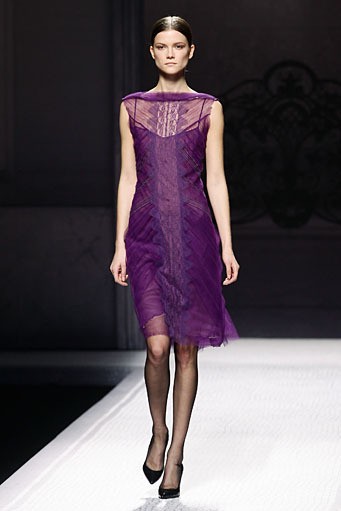 Alberta Ferretti, Fall/Winter 2012. Milan Fashion Week 2012. [Photo by Vittorio Zunino Celotto/Getty Images]