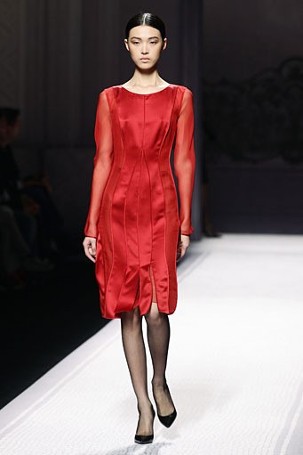 Alberta Ferretti, Fall/Winter 2012. Milan Fashion Week 2012. [Photo by Vittorio Zunino Celotto/Getty Images]