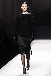 Alberta Ferretti, Fall/Winter 2012. Milan Fashion Week 2012. [Photo by Vittorio Zunino Celotto/Getty Images]