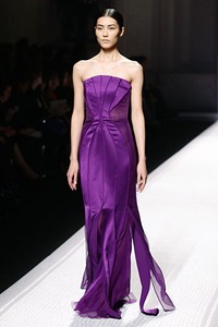 Alberta Ferretti, Fall/Winter 2012. Milan Fashion Week 2012. [Photo by Vittorio Zunino Celotto/Getty Images]