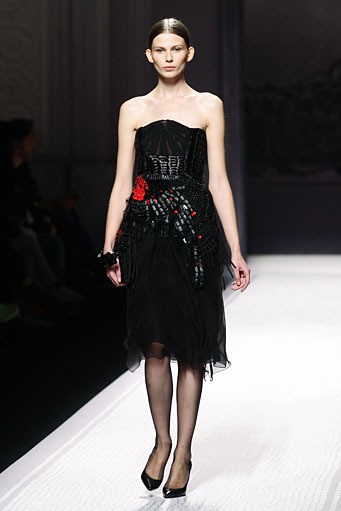 Alberta Ferretti, Fall/Winter 2012. Milan Fashion Week 2012. [Photo by Vittorio Zunino Celotto/Getty Images]