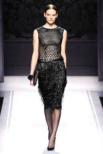 Alberta Ferretti, Fall/Winter 2012. Milan Fashion Week 2012. [Photo by Vittorio Zunino Celotto/Getty Images]