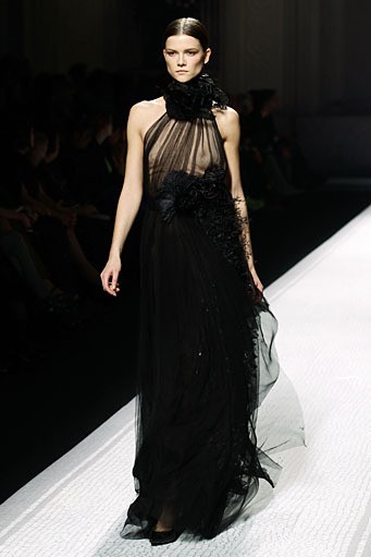 Alberta Ferretti, Fall/Winter 2012. Milan Fashion Week 2012. [Photo by Vittorio Zunino Celotto/Getty Images]