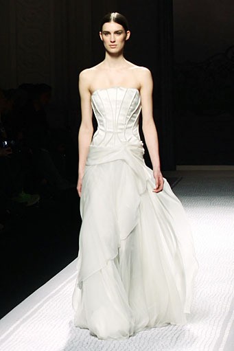 Alberta Ferretti, Fall/Winter 2012. Milan Fashion Week 2012. [Photo by Vittorio Zunino Celotto/Getty Images]