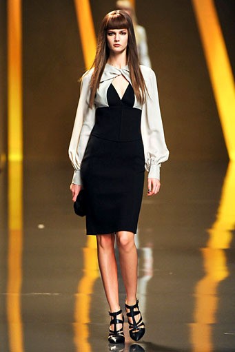 Elie Saab, Fall/Winter 2012. Paris Fashion Week 2012. [Photo by Pascal Le Segretain/Getty Images]