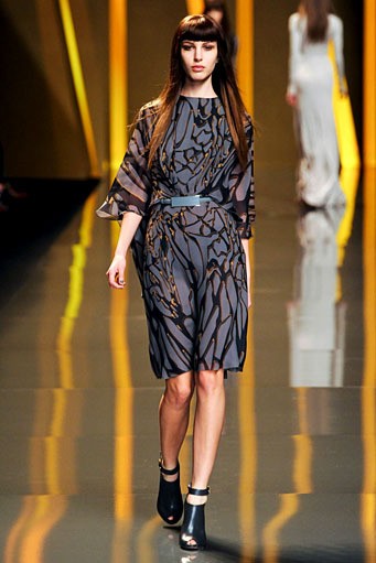 Elie Saab, Fall/Winter 2012. Paris Fashion Week 2012. [Photo by Pascal Le Segretain/Getty Images]