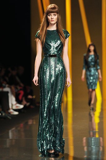 Elie Saab, Fall/Winter 2012. Paris Fashion Week 2012. [Photo by Pascal Le Segretain/Getty Images]