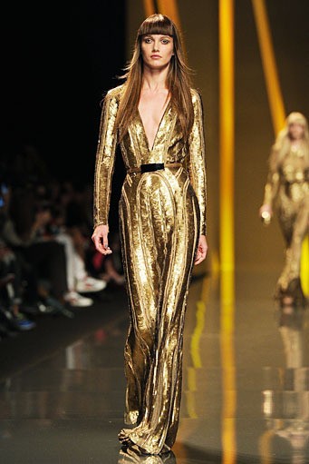 Elie Saab, Fall/Winter 2012. Paris Fashion Week 2012. [Photo by Pascal Le Segretain/Getty Images]