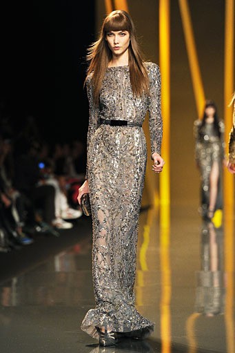 Elie Saab, Fall/Winter 2012. Paris Fashion Week 2012. [Photo by Pascal Le Segretain/Getty Images]