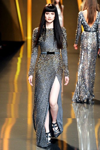 Elie Saab, Fall/Winter 2012. Paris Fashion Week 2012. [Photo by Pascal Le Segretain/Getty Images]