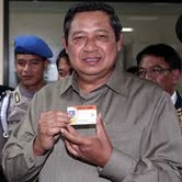 SBY Pemegang Kartu Inafis Pertama