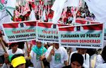 Soal PT 3,5%, Massa Partai Gurem Geruduk MK