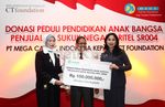 Mega Capital Sumbang Donasi  ke CT Foundation