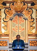 SBY Hadiri Perayaan Nyepi di Mabes TNI