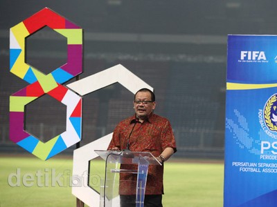 HUT PSSI ke-82, KPSI Potong Tumpeng di GBK