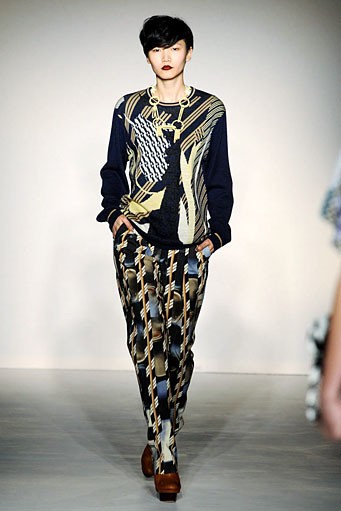 Basso & Brooke, Fall/Winter 2012. London Fashion Week 2012. [Photo by Samir Hussein/Getty Images]