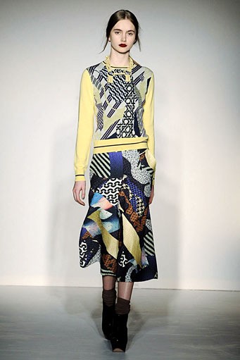 Basso & Brooke, Fall/Winter 2012. London Fashion Week 2012. [Photo by Samir Hussein/Getty Images]