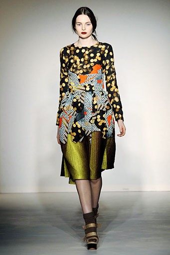 Basso & Brooke, Fall/Winter 2012. London Fashion Week 2012. [Photo by Samir Hussein/Getty Images]