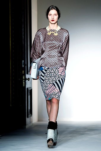 Basso & Brooke, Fall/Winter 2012. London Fashion Week 2012. [Photo by Samir Hussein/Getty Images]