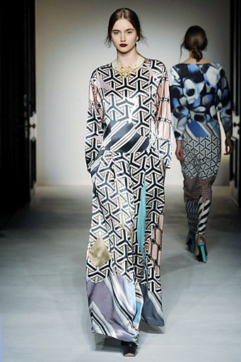 Basso & Brooke, Fall/Winter 2012. London Fashion Week 2012. [Photo by Samir Hussein/Getty Images]