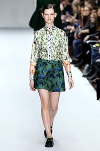 Kinder Aggugini, Fall/Winter 2012. London Fashion Week 2012. [Photo by Samir Hussein/Getty Images]