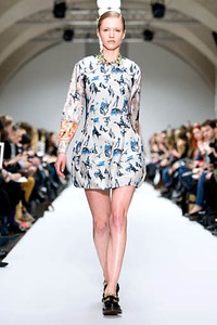 Kinder Aggugini, Fall/Winter 2012. London Fashion Week 2012. [Photo by Samir Hussein/Getty Images]