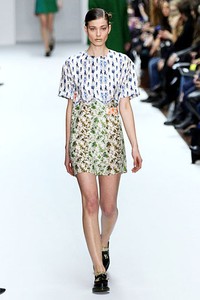 Kinder Aggugini, Fall/Winter 2012. London Fashion Week 2012. [Photo by Samir Hussein/Getty Images]