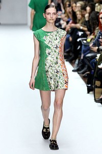 Kinder Aggugini, Fall/Winter 2012. London Fashion Week 2012. [Photo by Samir Hussein/Getty Images]