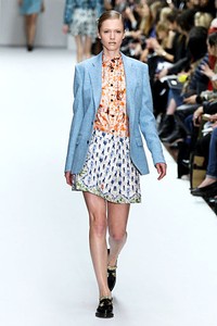 Kinder Aggugini, Fall/Winter 2012. London Fashion Week 2012. [Photo by Samir Hussein/Getty Images]