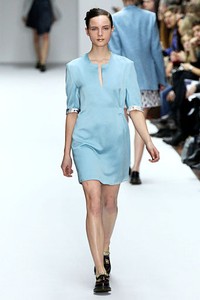 Kinder Aggugini, Fall/Winter 2012. London Fashion Week 2012. [Photo by Samir Hussein/Getty Images]