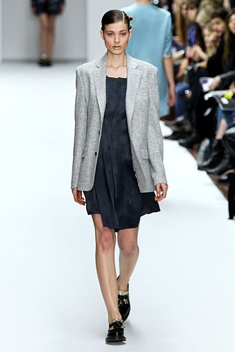 Kinder Aggugini, Fall/Winter 2012. London Fashion Week 2012. [Photo by Samir Hussein/Getty Images]