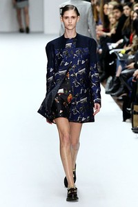 Kinder Aggugini, Fall/Winter 2012. London Fashion Week 2012. [Photo by Samir Hussein/Getty Images]