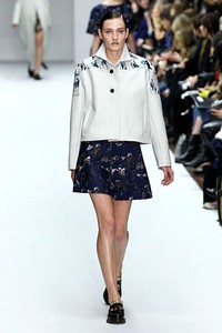 Kinder Aggugini, Fall/Winter 2012. London Fashion Week 2012. [Photo by Samir Hussein/Getty Images]