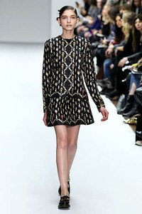 Kinder Aggugini, Fall/Winter 2012. London Fashion Week 2012. [Photo by Samir Hussein/Getty Images]