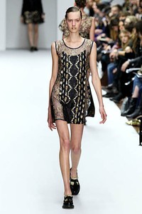 Kinder Aggugini, Fall/Winter 2012. London Fashion Week 2012. [Photo by Samir Hussein/Getty Images]