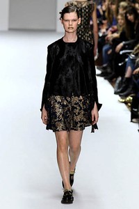 Kinder Aggugini, Fall/Winter 2012. London Fashion Week 2012. [Photo by Samir Hussein/Getty Images]