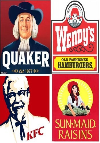 Asli Atau Rekaan? Wajah Dalam Logo Makanan Ini?