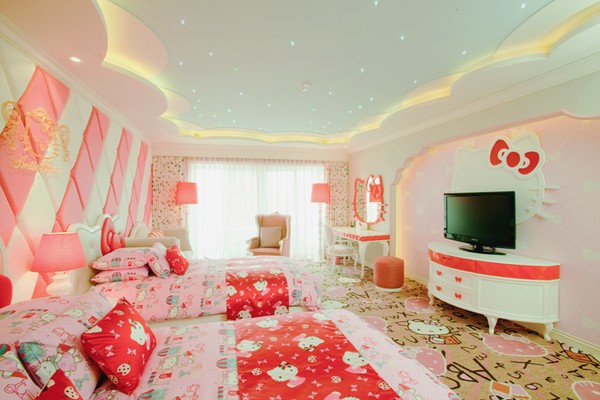 Serba Hello Kitty di Lotte Hotel Pulau Jeju Serba Hello Kitty di Lotte Hotel Pulau Jeju