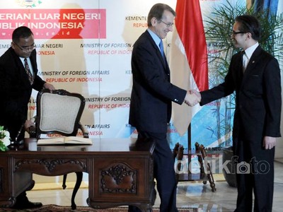 Menlu Italia Bertamu ke Jakarta