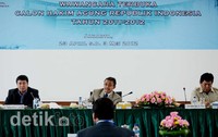 Calon hakim agung yang mendapat kesempatan pertama adalah I Ketut Gede. Dalam wawancaranya, panelis Suparman Marzuki bertanya seputar profesinya sebagai seorang hakim.
