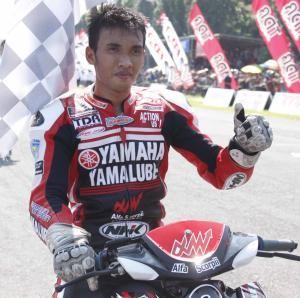 Agung Dominasi Seri Pertama Yamaha Cup Race