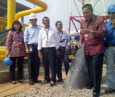 Dahlan Iskan Pantau Penyaluran Gas di Muara Karang