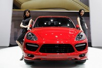 Ini dia Porsche Cayenne GTS. Cayenne yang diklaim sebagai Cayenne terdahsyat. Getty Images/Lintao Zhang.