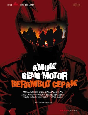 Gegabah Anggap Geng Motor Cepak Tentara