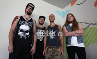 Salah satu pengisi acara yang hadir dalam acara jumpa pers Hammersonic di kawasan Thamrin adalah The Arson Project