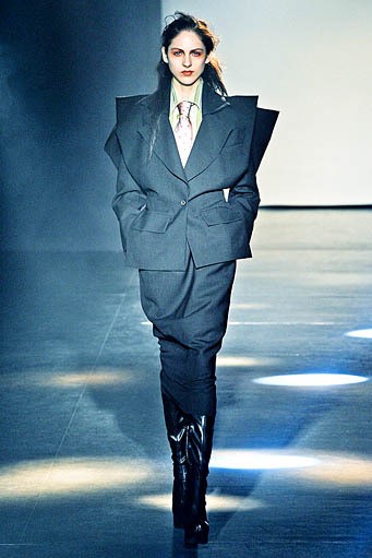 Vivienne Westwood, Fall/Winter 2012. Paris Fashion Week 2012. [Photo by Pascal Le Segretain/Getty Images]