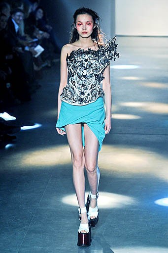 Vivienne Westwood, Fall/Winter 2012. Paris Fashion Week 2012. [Photo by Pascal Le Segretain/Getty Images]