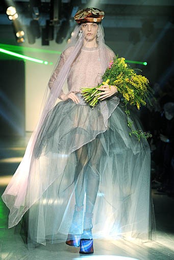 Vivienne Westwood, Fall/Winter 2012. Paris Fashion Week 2012. [Photo by Pascal Le Segretain/Getty Images]
